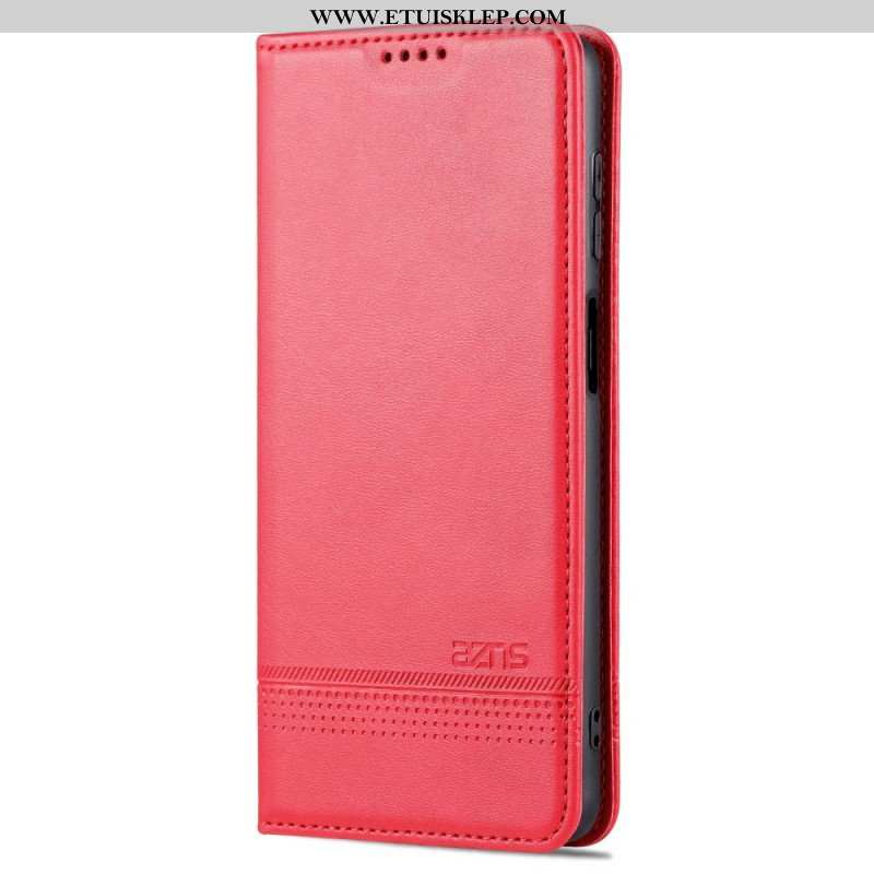 Etui Na Telefon do Samsung Galaxy M52 5G Etui Folio Efekt Skóry Azns